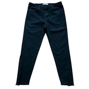 Flying Monkey Black Slit Ankle Jeans